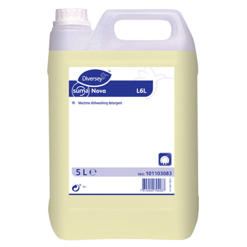 Detergente lavastoviglie per acque dure Diversey Suma Nova L6L 5 litri