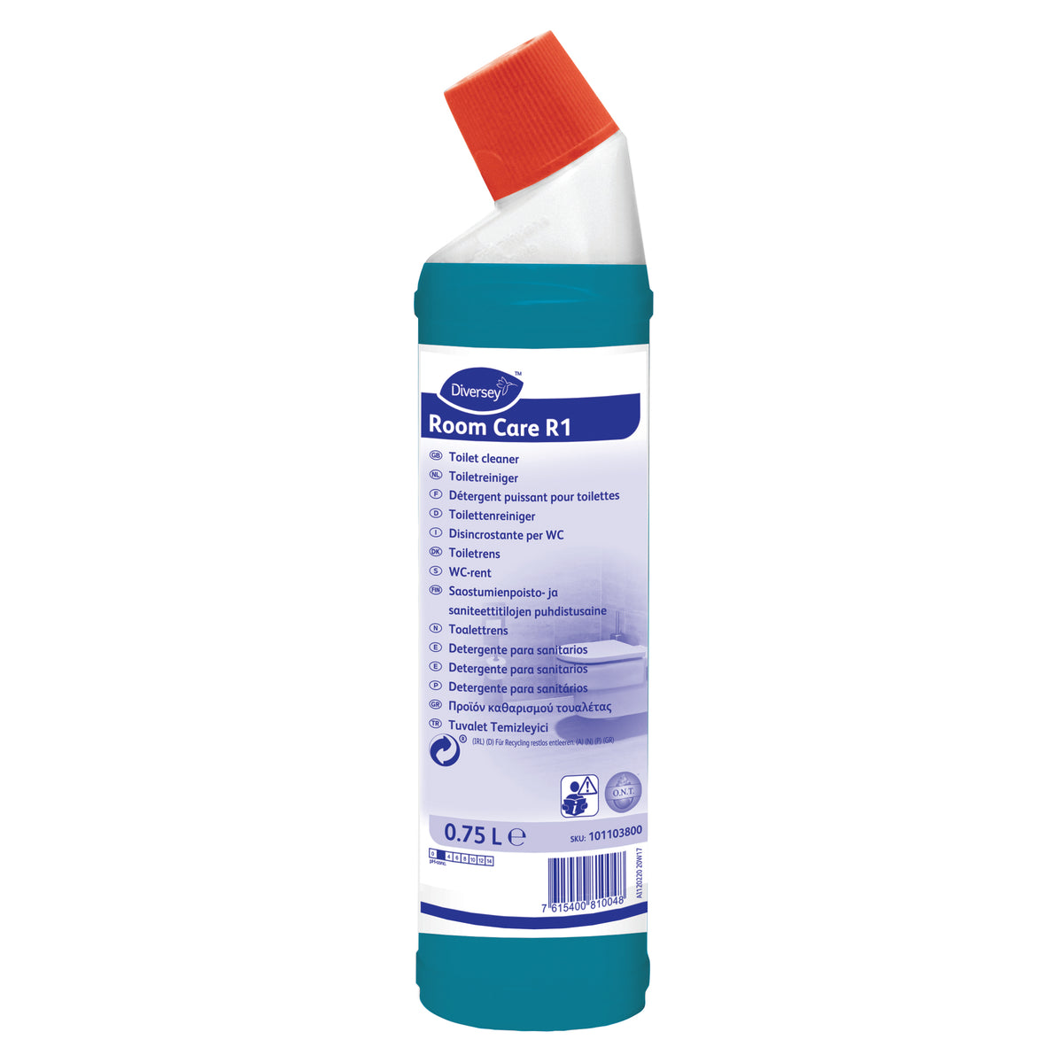 Detergente per WC Diversey Room Care R1 R1 6x750 ml