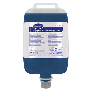 Detergente multiuso in QuattroSelect Diversey TASKI Sprint 200 Pur-Eco QS 2,5 litri