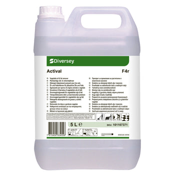 Sgrassante per grassi animali e vegetali Diversey Actival 5 litri