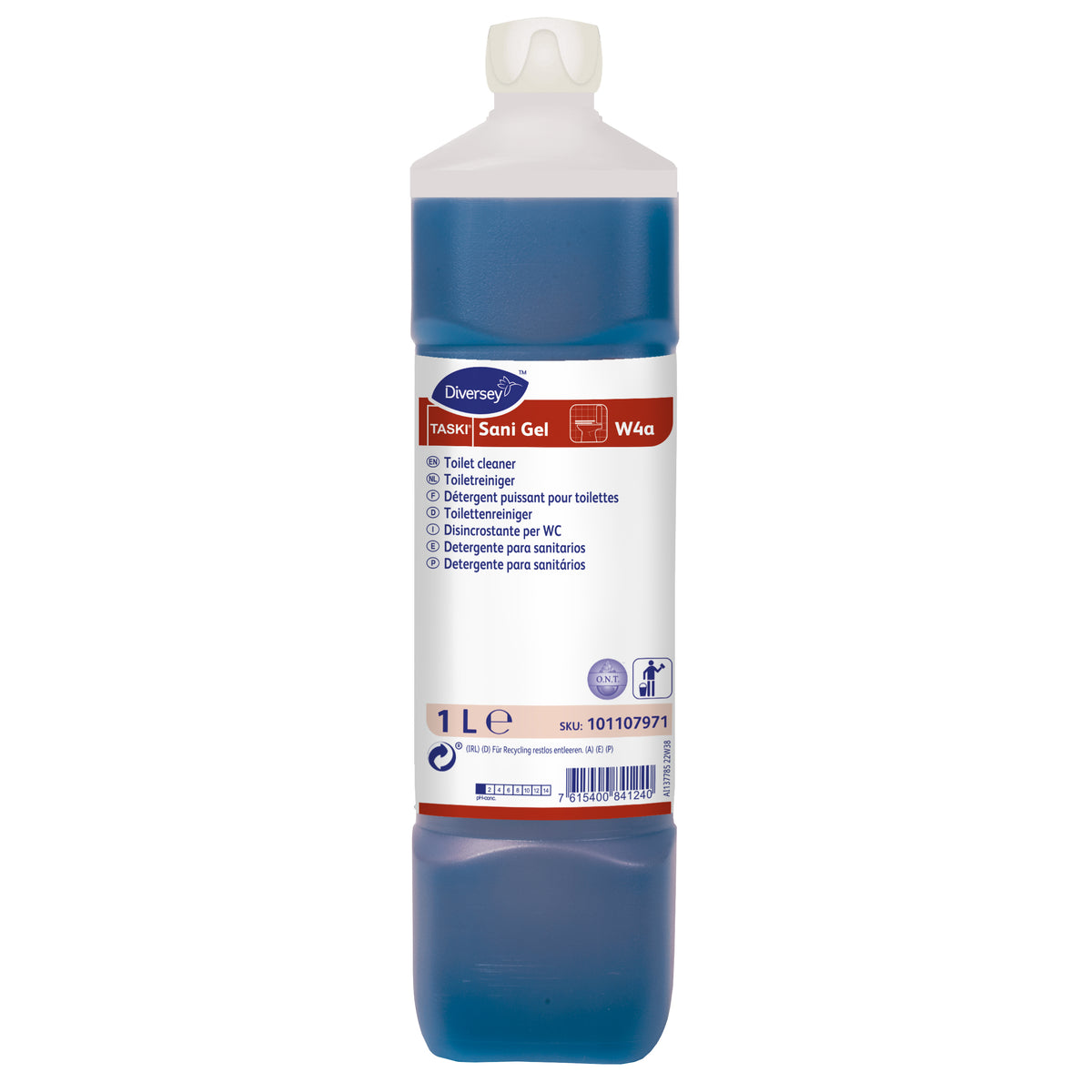 Detergente per il bagno Diversey TASKI Sani Gel W4a 6x1 litro