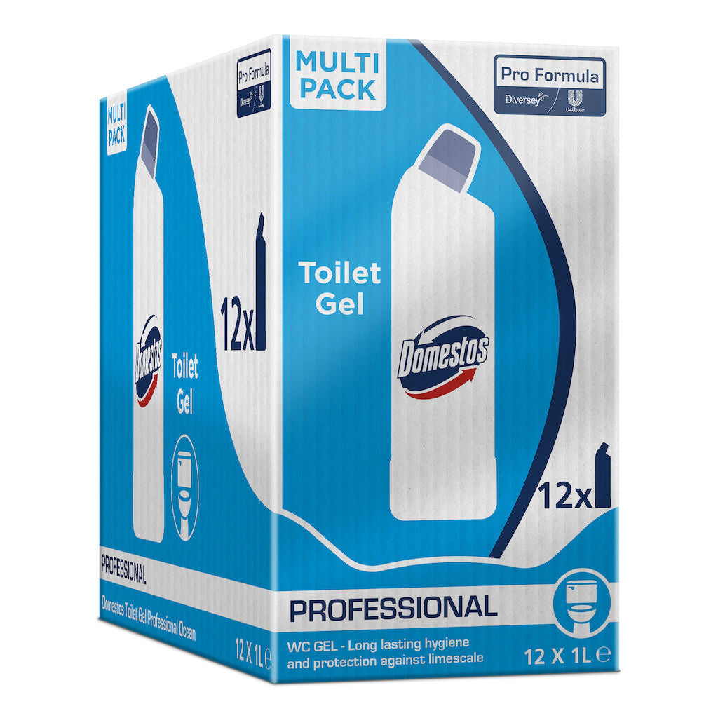 Detergente gel anticalcare per wc Diversey Domestos WC Gel 6X1 litro