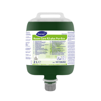 Detergente per superfici dure concentrato Diversey Room Care R2-plus Pur-Eco 2 litri