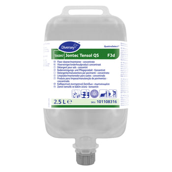 Detergente manutentore per pavimenti in QuattroSelect Diversey TASKI Jontec Tensol QS F3d 2x2,5 litri
