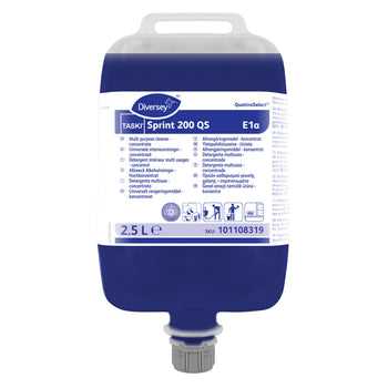 Detergente alcolico per superfici in QuattroSelect Diversey TASKI Sprint 200 QS 2,5 litri