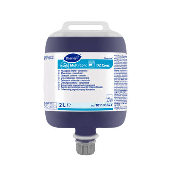 Detergente universale superconcentrato Diversey Suma Multi conc D2 Conc 2 litri