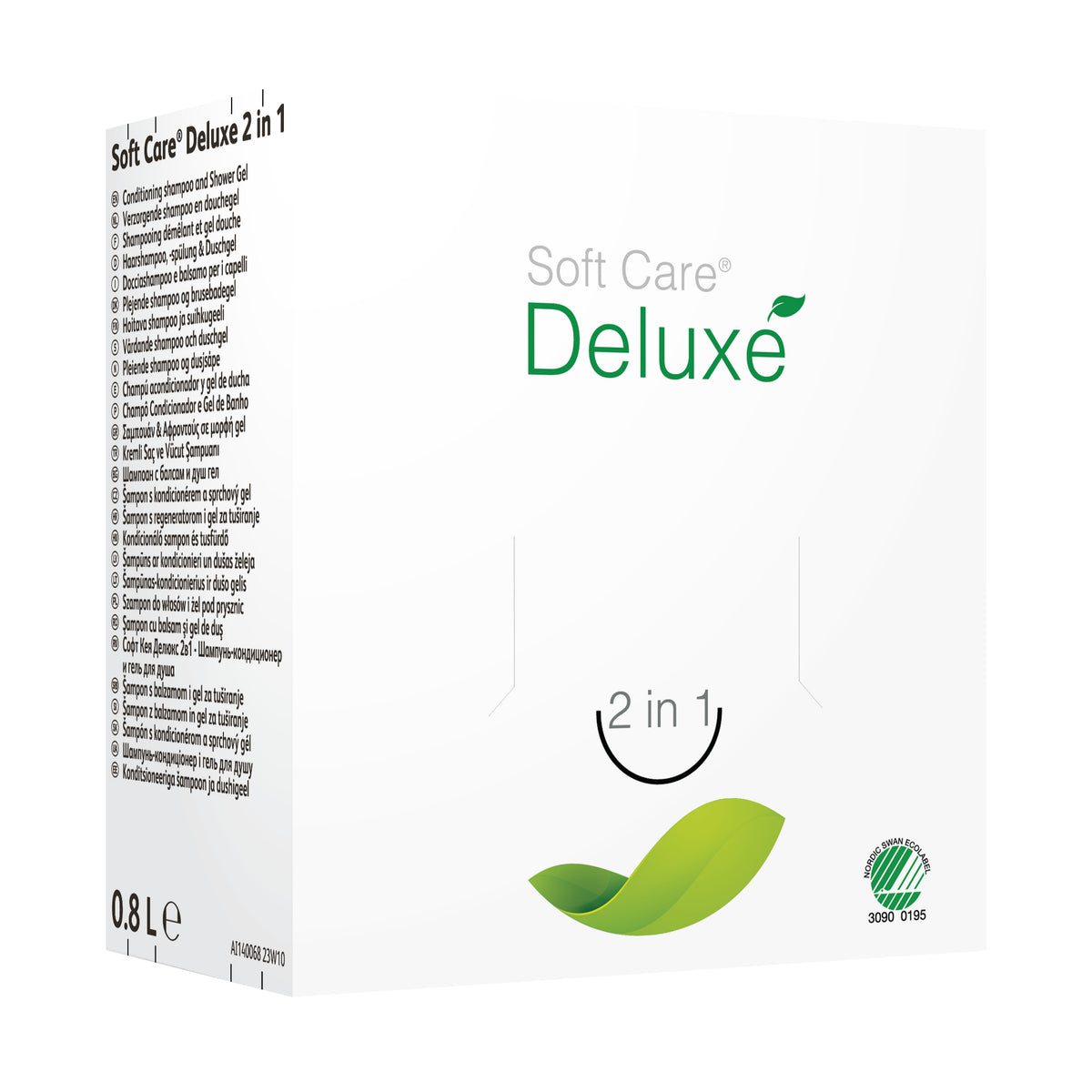 Detergente ecologico corpo e capelli Diversey Soft Care Deluxe 2 in 1 6x800 ml