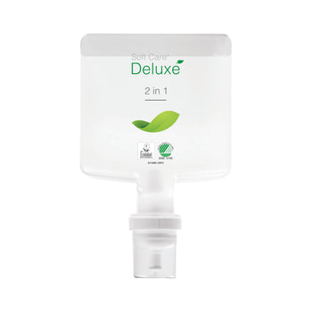 Detergente ecologico corpo e capelli Diversey Soft Care Deluxe 2 in 1 1,3 litri