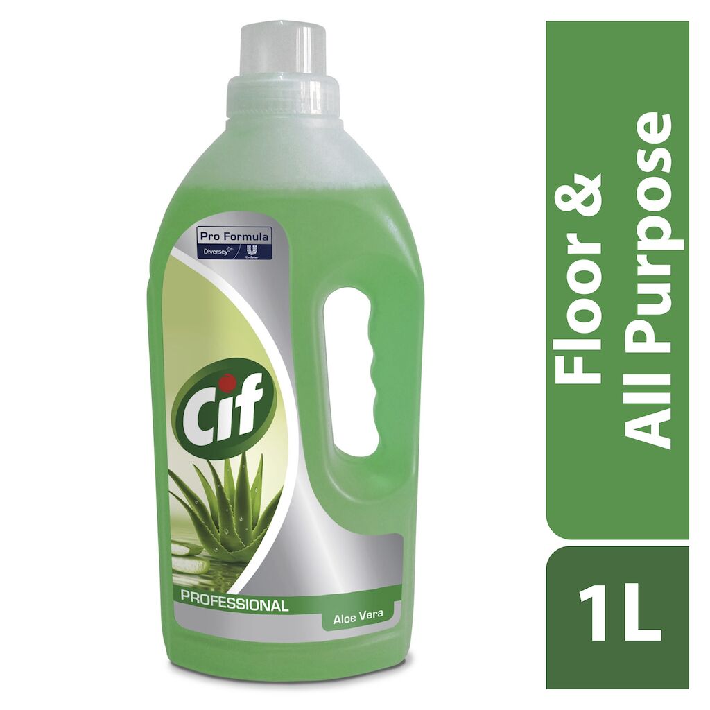 Detergente per pavimenti Cif Detergente Pavimenti e Multiuso Aloe Vera 1 lt