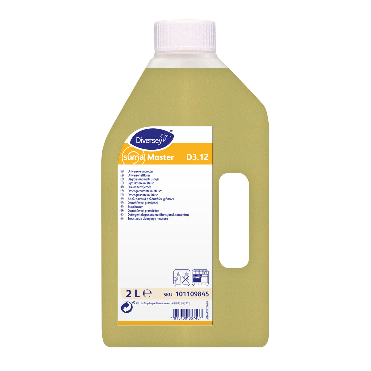 Sgrassante multiuso Diversey Suma Master D3.12 2 litri