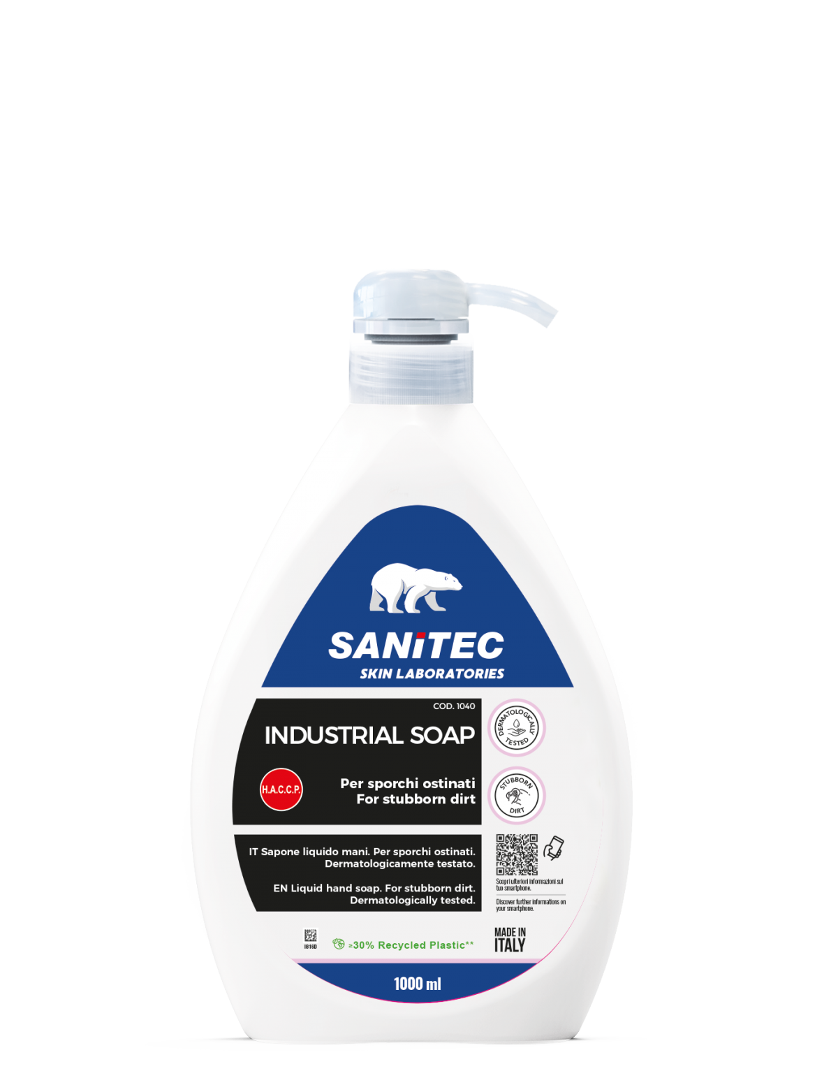 Sapone mani per sporchi ostinati Sanitec Industrial Soap Agrumi 6x1 litro