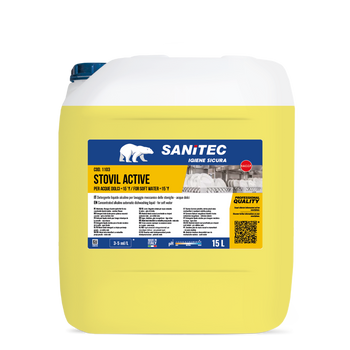 Detergente per lavaggio manuale stoviglie Sanitec Stovil Active 15 lt
