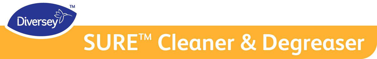 Fascia grafica per dispenser Divermite Diversey Graphic Band per SURE Cleaner & Degreaser