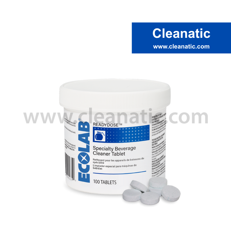 Pastiglie detergenti per macchine da caffè e tè Ecolab ReadyDose Specialty Beverage Cleaner 2,5 g