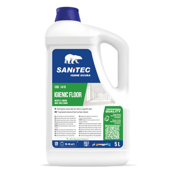 Detergente per pavimenti Sanitec Igienic Floor Menta e Limone 5 litri