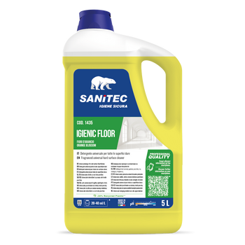 Detergente per pavimenti Sanitec Igienic Floor Fiori D'arancio 5 litri