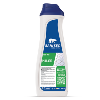 Disincrostante concentrato per pavimenti Sanitec Puliacid 6x1 litro