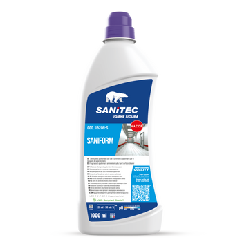 Detergente profumato ai sali quaternari per superfici Sanitec Saniform 1 litro
