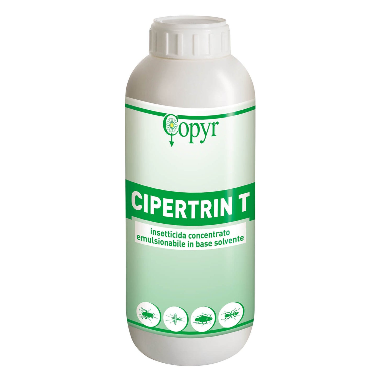 Insecticide pour les moustiques, les cafards et divers insectes Copyr Cipertrin T - 1 litre