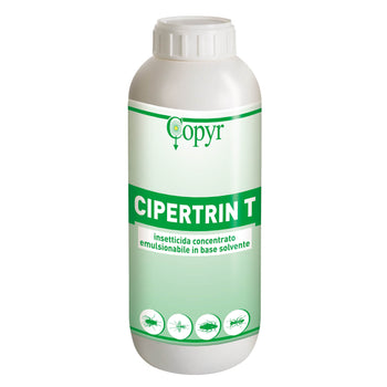 Insetticida per zanzare, blatte e insetti vari Copyr Cipertrin T - 1 litro
