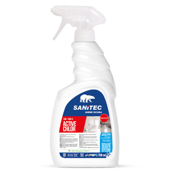 Detergente clorinato per superfici dure Sanitec Active Chlor Balsamico 6x750 ml