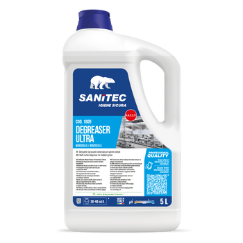 Detergente sgrassante Sanitec Degreaser Ultra Marsiglia 5 litri