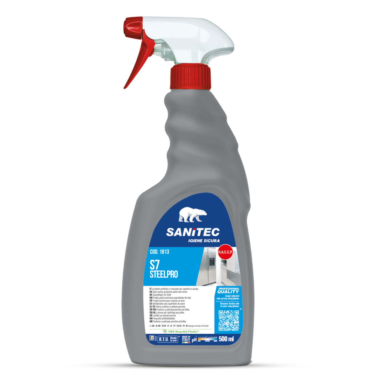 Sanitec Steelpro Stahlpoliermittel 750 ml