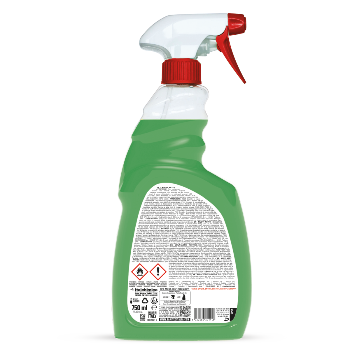 Disinfettante per superfici Sanitec Multi Activ 750 ml