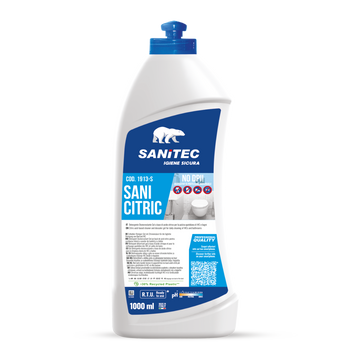 Disincrostante in gel per WC e bagni Sanitec Sani Citric 6x1 litro
