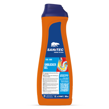 Disgorgante in gel per scarichi Sanitec Unblocker Gel 900 ml