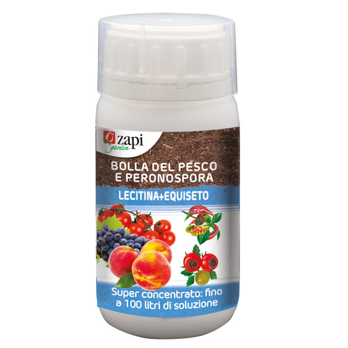 Lecitina ed equiseto concentrato contro la bolla del pesco Zapi Bolla del Pesco 250 ml
