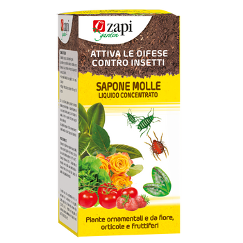 Sapone molle di potassio concentrato per piante Zapi Sapone Molle Bio 250 ml