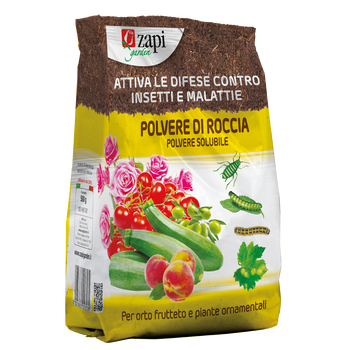Polvere di roccia corroborante solubile per piante Zapi Polvere di Roccia Bio 500 g