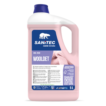 Detergente per lana e delicati Sanitec Wooldet 2x5 litri