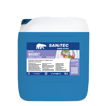 Detergente enzimatico per bucato Sanitec Washdet Orchidea Blu 15 litri