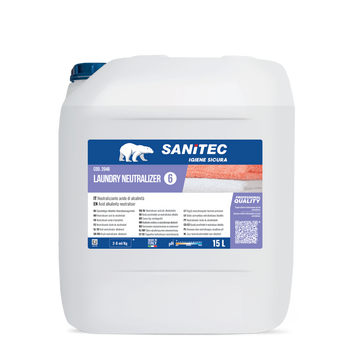 Neutralizzante acido per lavanderia Sanitec Laundry Neutralizer 15 litri