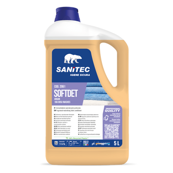 Ammorbidente concentrato per bucato Sanitec Softdet Argan 2x5 litri