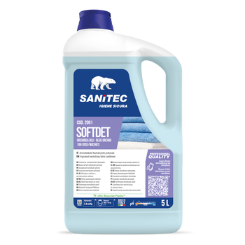 Ammorbidente concentrato per bucato Sanitec Softdet Orchidea Blu 5 litri