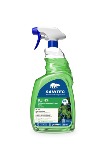 Profumatore per ambienti a lunga durata Sanitec Deo Fresh Pino e Ginepro 6x750 ml