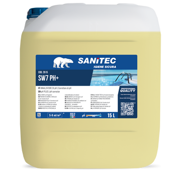 Innalzatore correttore di Ph Sanitec SW7 pH 15 lt
