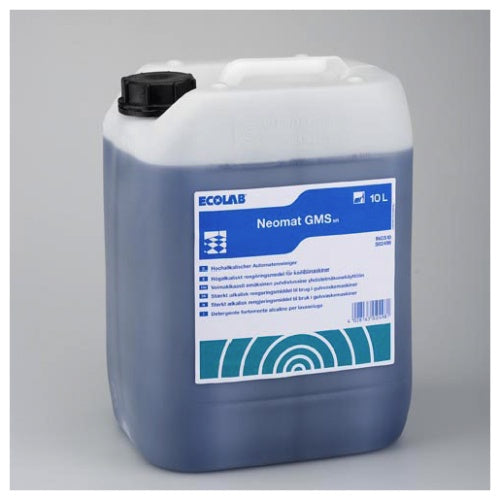 Detergente alcalino sgrassante per pavimenti microporosi Ecolab Neomax GMS 10 litri
