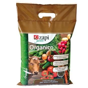 Concime organico pellettato Zapi Organico Plus Bio 4 kg