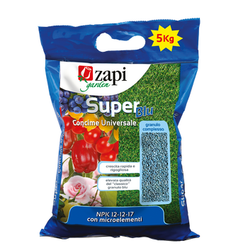 Concime granulare universale NPK Zapi Super Blu Universale 5 kg