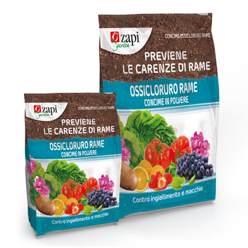 Concime a base di ossicloruro di rame per piante Zapi Concime Ossicloruro Rame 32% 1 kg