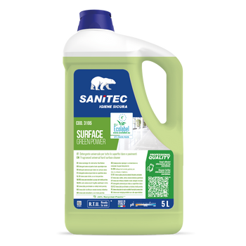 Detergente Ecolabel per pavimenti Sanitec Surface Green Power 2x5 litri