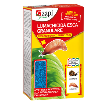 Esca lumachicida in granuli per lumache e limacce Zapi Lumachicida Esca 200 g