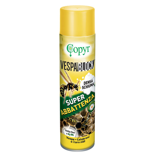 Insetticida schiumogeno per vespe Copyr VESPABLOCK - 750 ml