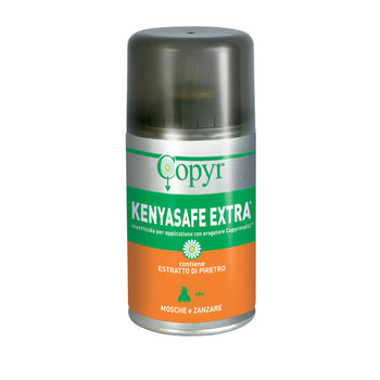 Insetticida per mosche, zanzare e alati Copyr KENYASAFE EXTRA 250 ml