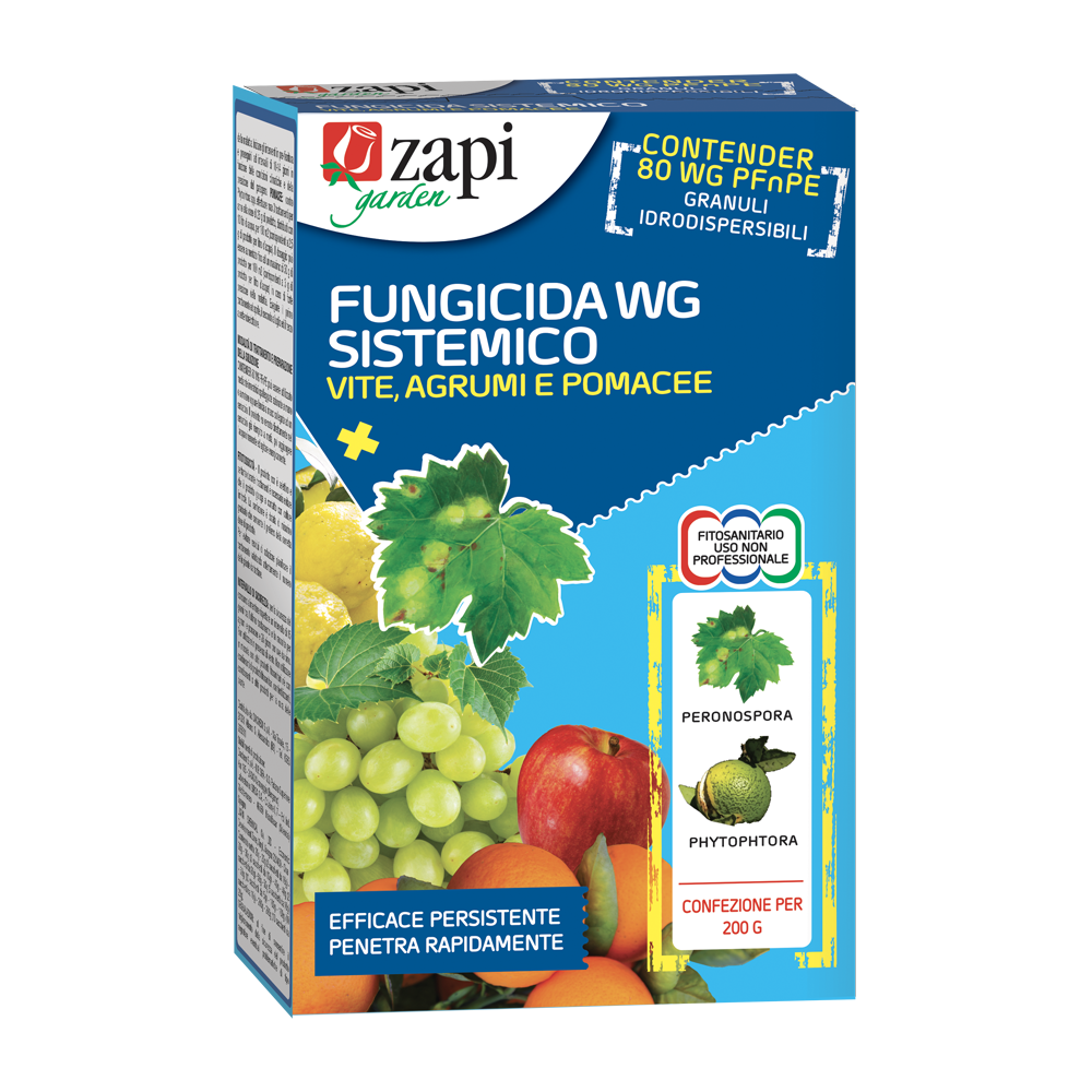 Fungicida sistemico per vite, agrumi e pomacee Zapi Fungicida Sistemico WG 200 g