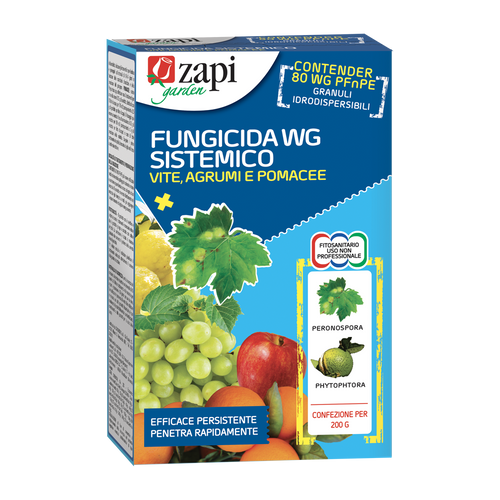 Fungicida sistemico per vite, agrumi e pomacee Zapi Fungicida Sistemico WG 200 g